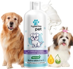 OEM ODM pet shampoo-– Cleans, Conditions, Detangles, & Moisturizes with Lavender Chamomile - Pet Friendly Formula