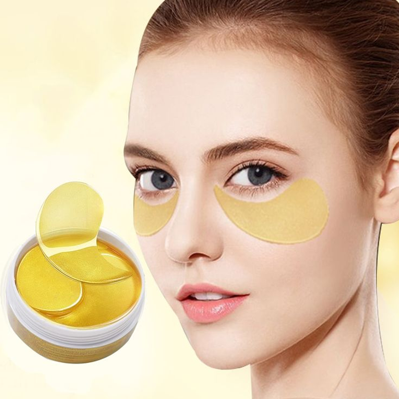 Brightening Hydrogel Eye Masks Caffeine Eye Masks for Dark Circles and Puffiness with Hyaluronic Acid, Eye Patches for Puffy Eyes