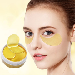 Brightening Hydrogel Eye Masks Caffeine Eye Masks for Dark Circles and Puffiness with Hyaluronic Acid, Eye Patches for Puffy Eyes