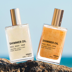 BODY SHIMMER OIL| Luxurious Illuminator Oil with Natural Origin Ingredients for Skin Glowing