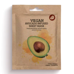 Organic Vegan Brightening Facial Sheet Mask