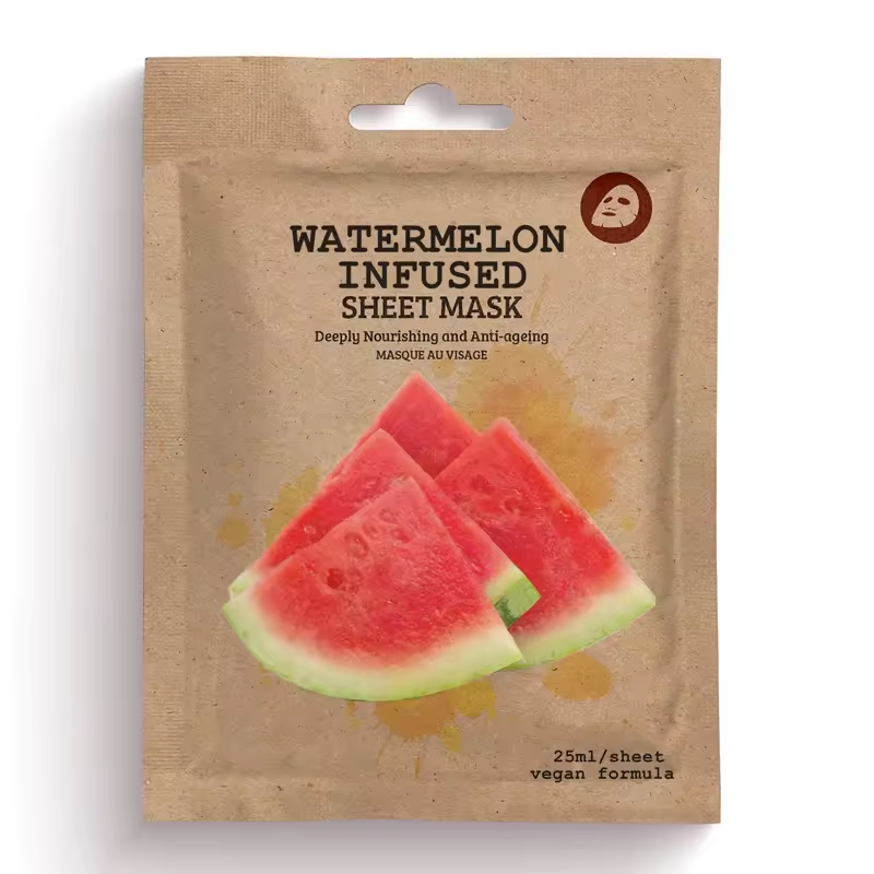 Organic Vegan Brightening Facial Sheet Mask