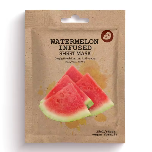 Organic Vegan Brightening Facial Sheet Mask