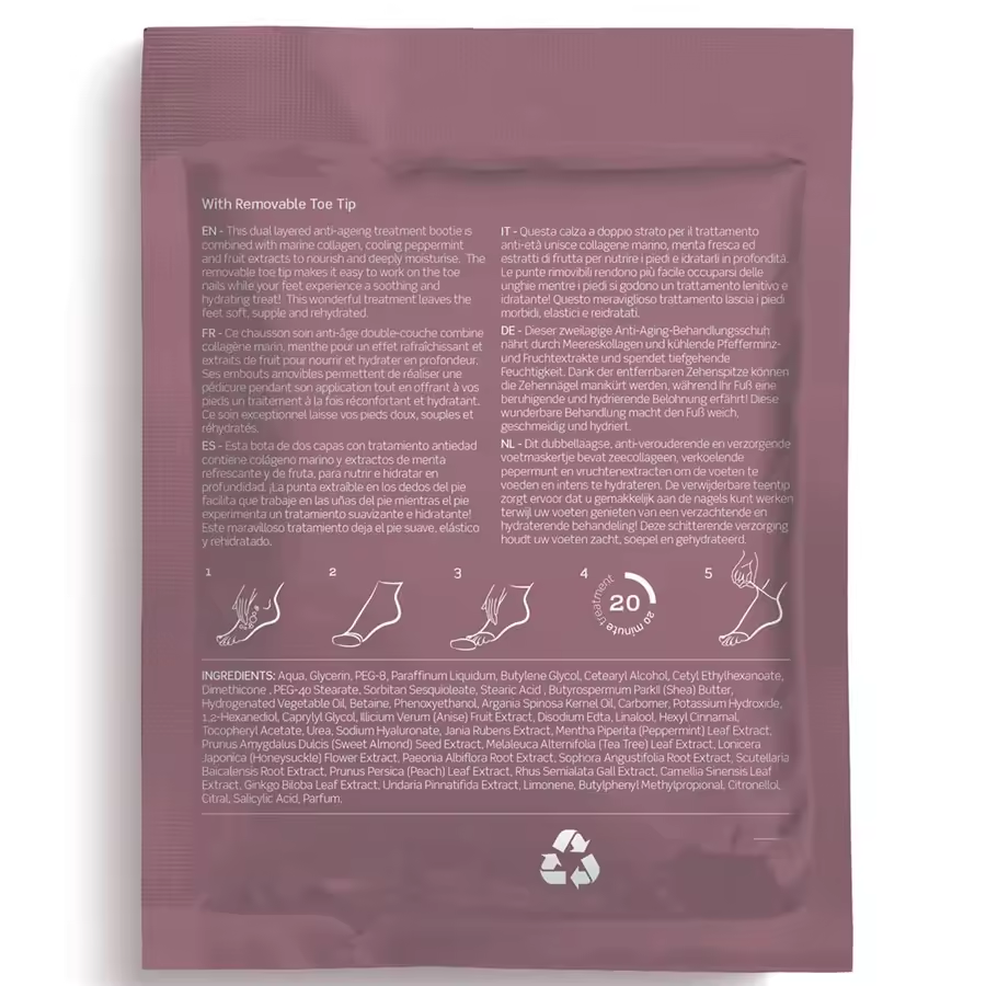 Lavender Extract Foot Mask for Deep Exfoliating