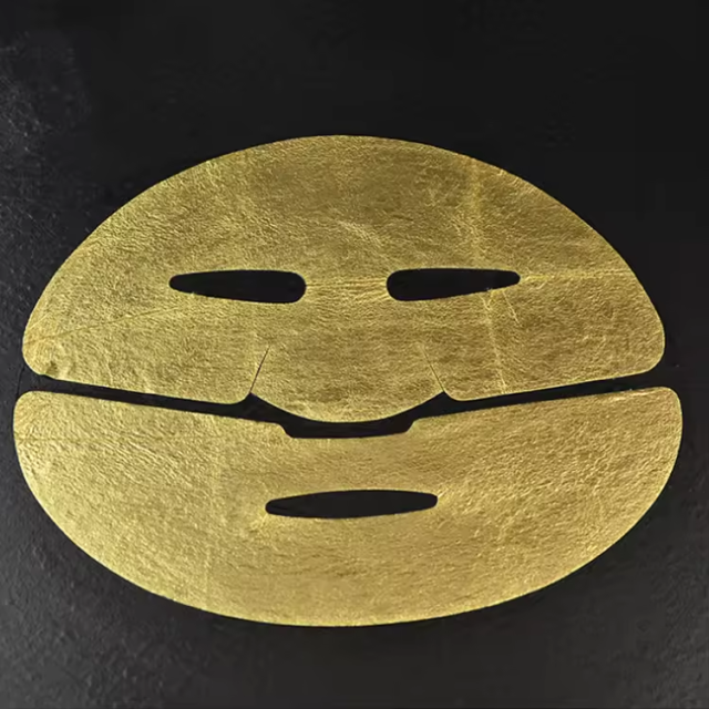 24K Gold Foil Hyaluronic face sheet Mask