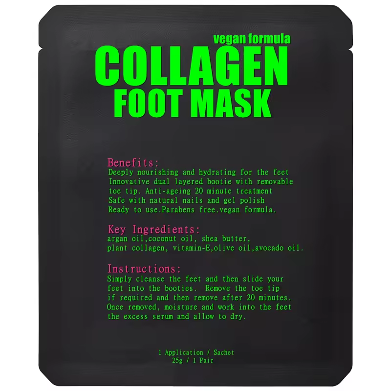 Moisturizing Foot Mask with Shea Butter and Goat Milk