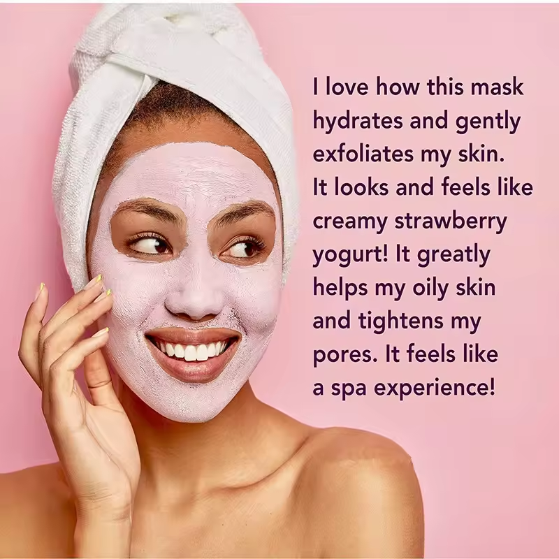 Rose Water White Tea Pink Clay Mud Mask