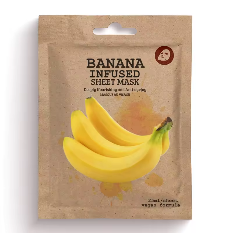 Organic Vegan Brightening Facial Sheet Mask