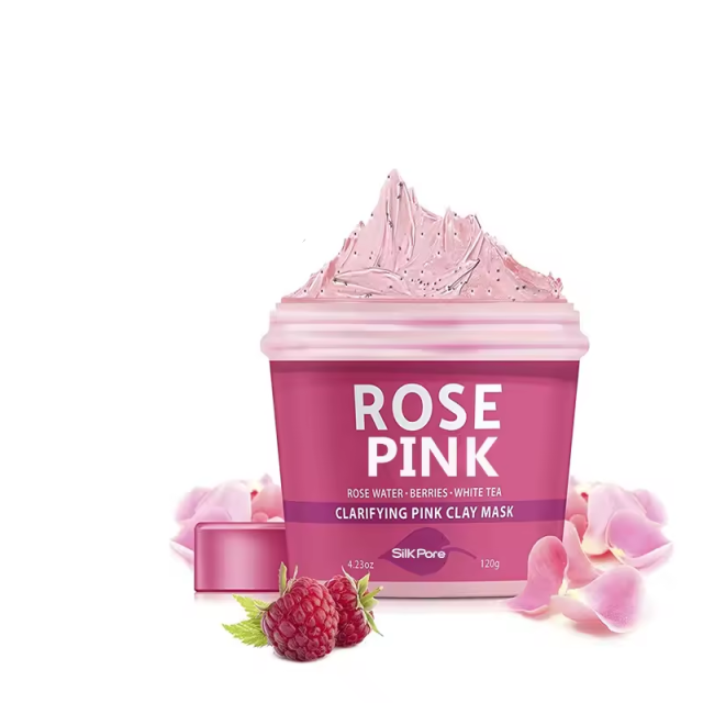 Rose Water White Tea Pink Clay Mud Mask