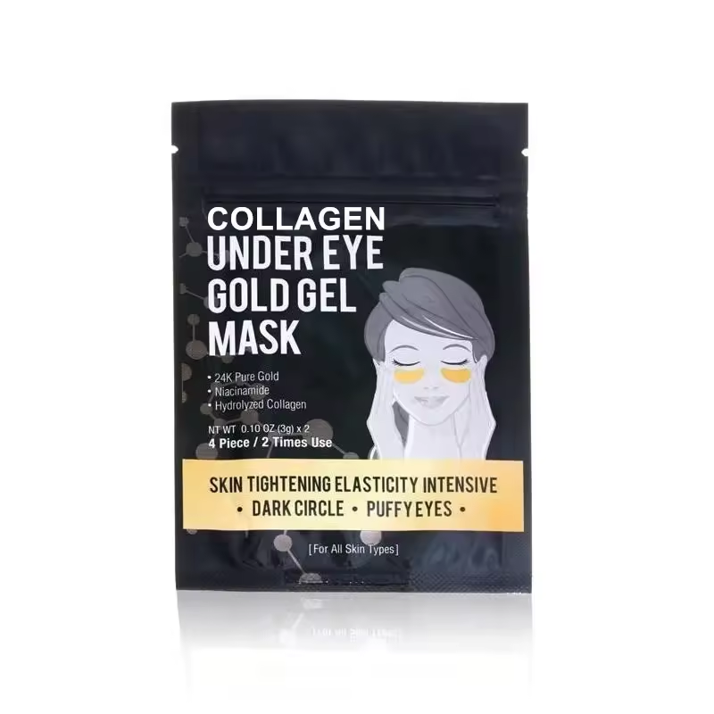 24K Gold Gel Crystal Collagen Eye Pads