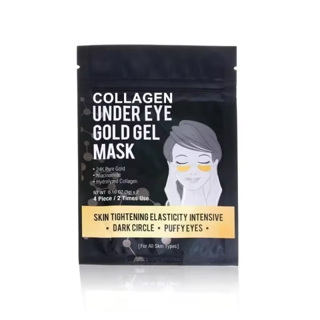 24K Gold Gel Crystal Collagen Eye Pads