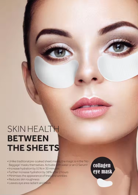 24K Gold Eye Patches for Puffy Eyes and Dark Circles