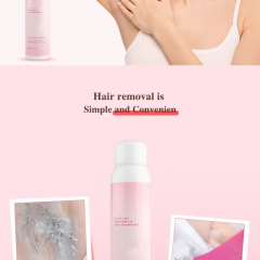 Natural Ingredients Hair Removal Spray Foam