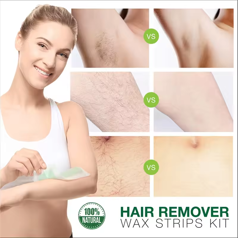 Gentle and fast Facial Wax Strips