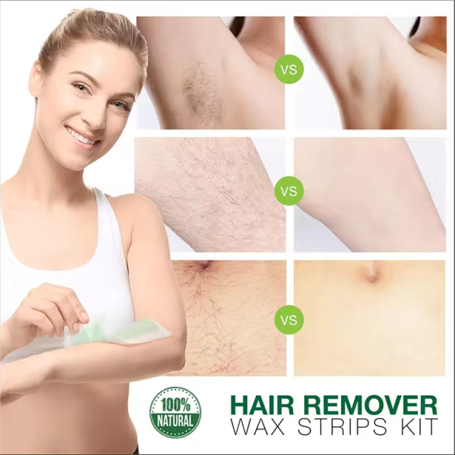 Gentle and fast Facial Wax Strips