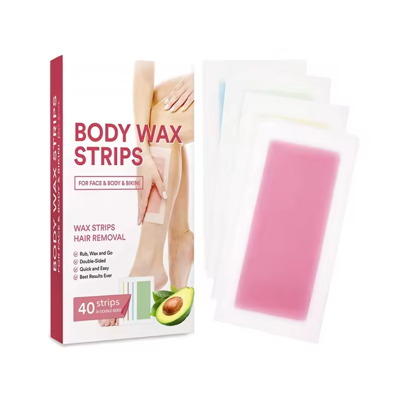 Hair Removal Wax Strips for Body Arms Legs Chest Back