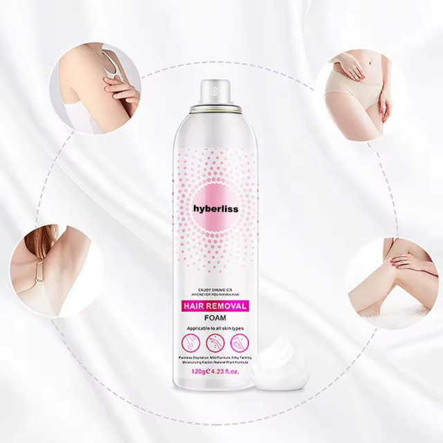 Painless Spray Foam Mousse Body Depilatory Hair Removal Cream