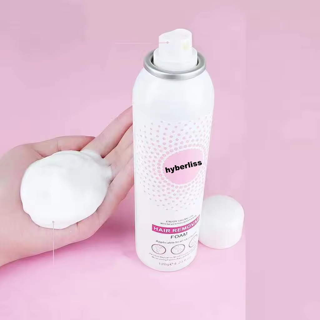 Painless Spray Foam Mousse Body Depilatory Hair Removal Cream
