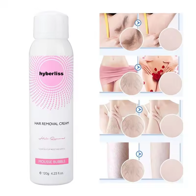 Painless Spray Foam Mousse Body Depilatory Hair Removal Cream