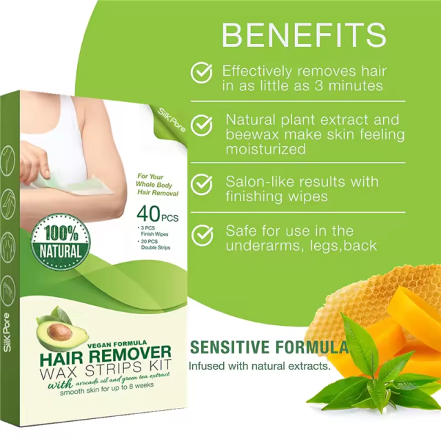 Painless and Gentle Honey Hair Removal Wax