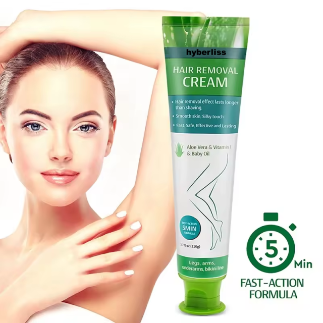 Hydrating and moisturizing mild hair removal cream