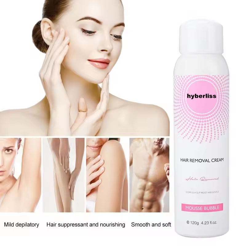 Painless Spray Foam Mousse Body Depilatory Hair Removal Cream