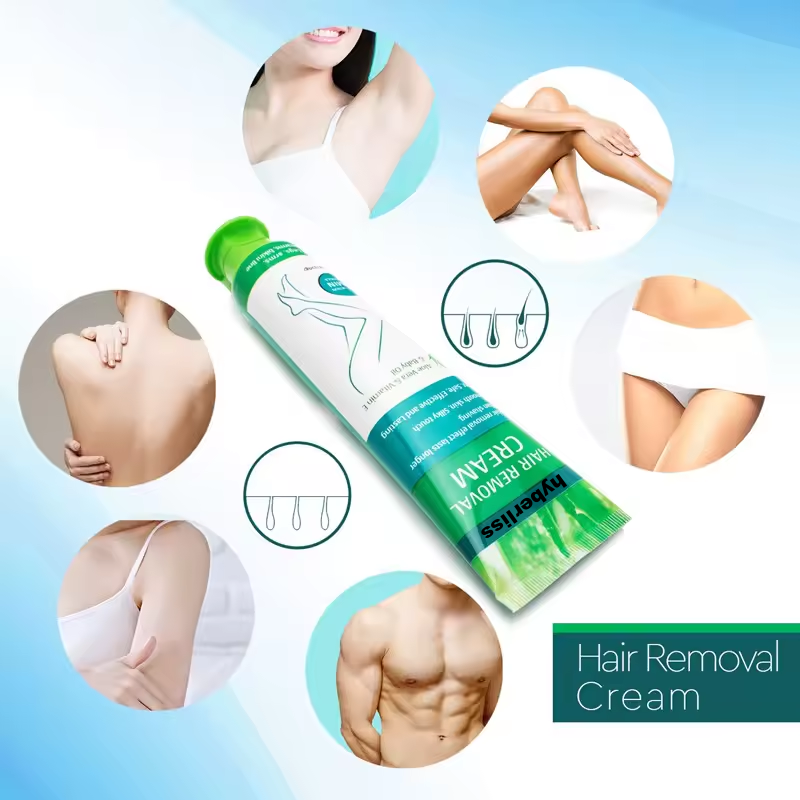 Hydrating and moisturizing mild hair removal cream