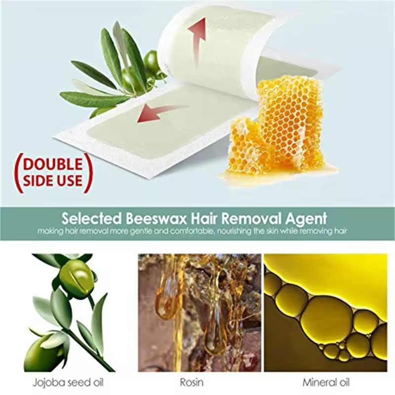 Gentle and fast Facial Wax Strips