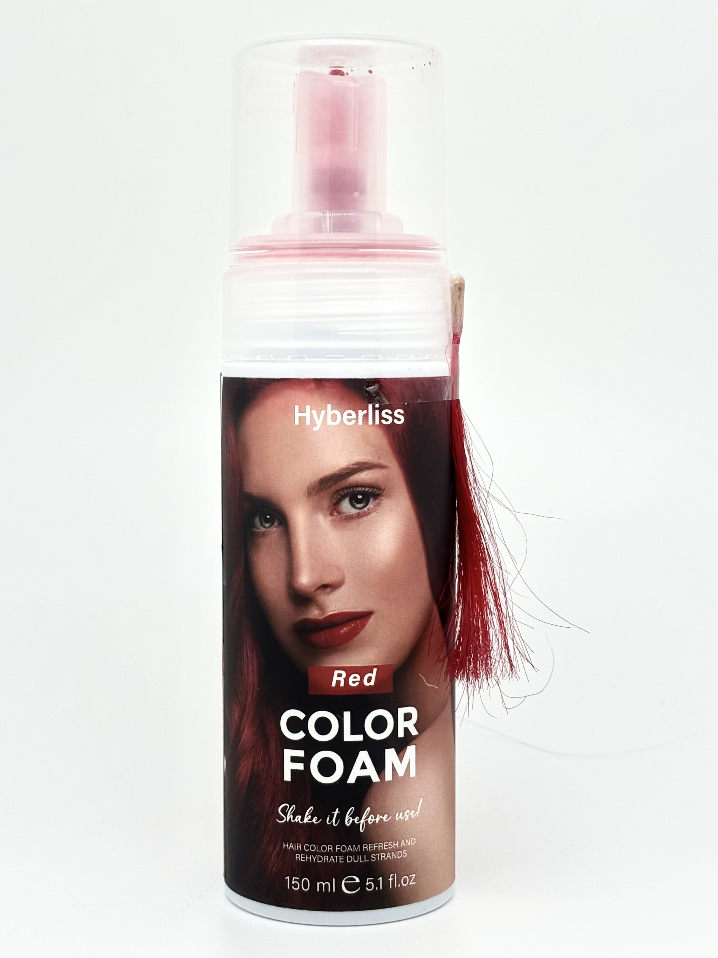 PURPLE COLOR FOAM-Semi-Permanent Purple Hair Dye | Hyaluronic Acid for Nourishment, Revitalization & Repair, Vegan Formula