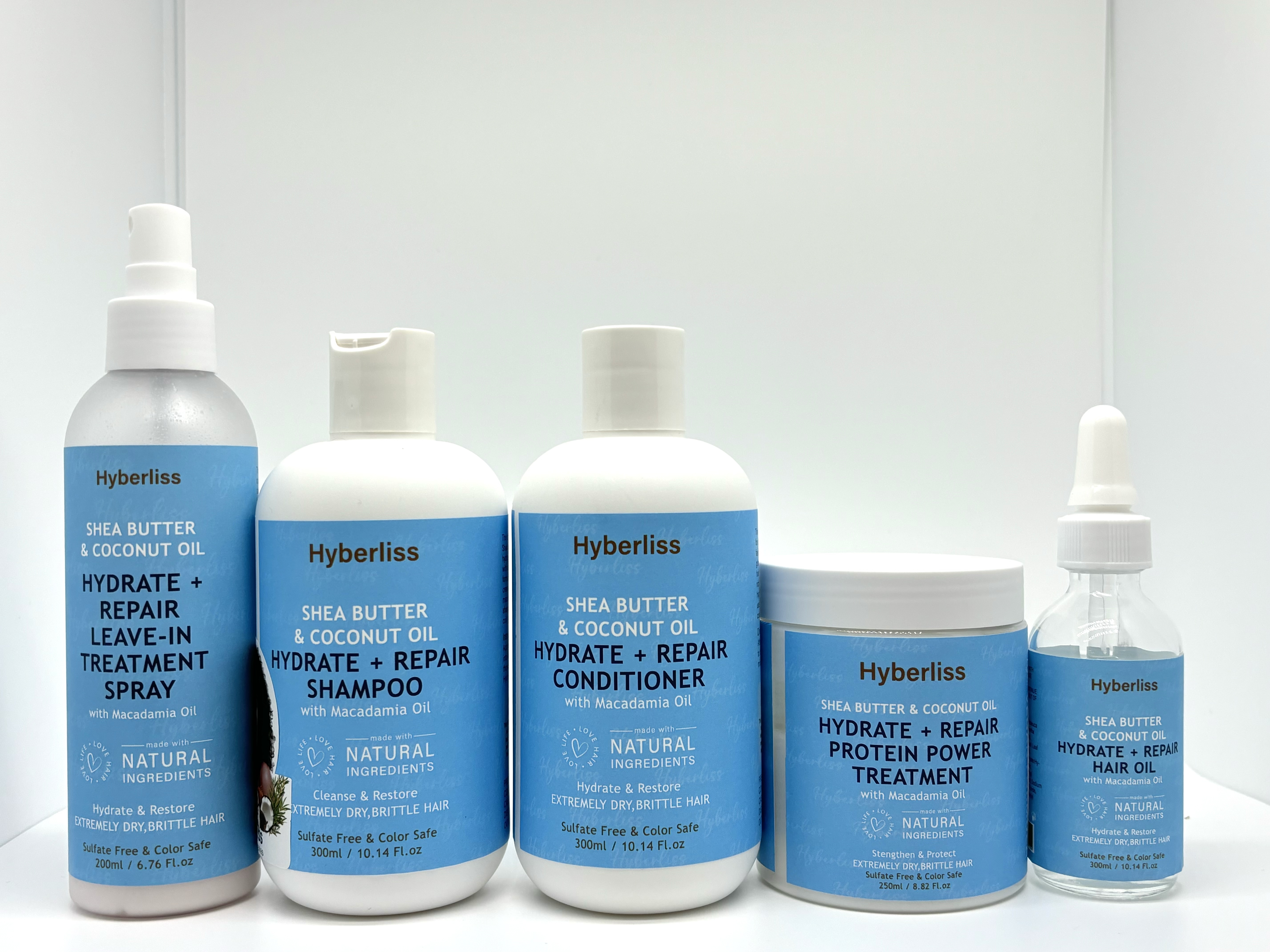 SHEA BUTTER & COCONUT OIL HYDRATE + REPAIR HAIR OIL