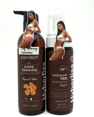TAN Self-tanning  foam| Lightweight, Self-Tanner Foam Enriched with Aloe Vera and Coconut Provides an Even, Streak-Free Tan