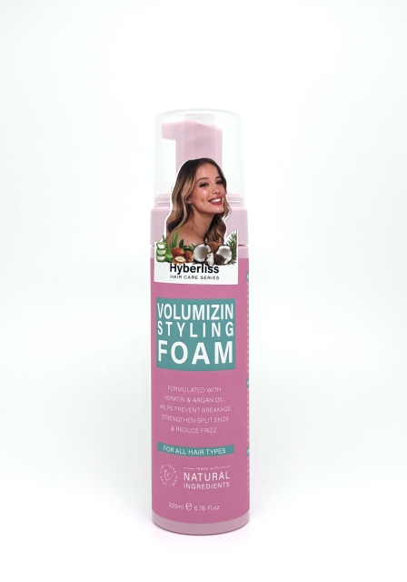 VOLUMIZIN STYLING   FOAM-for Fine and Thinning Hair, Safe for All Hair Types, Color Safe