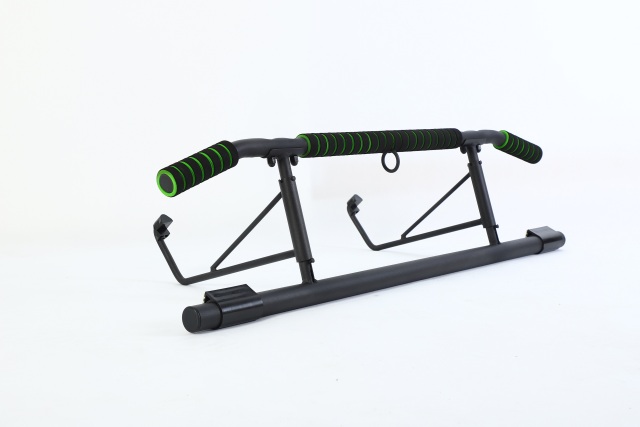 Door Way Pull Up Bar with green foam