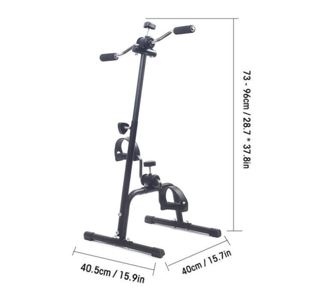 Total Body Hand Arm Leg & Knee Recovery Medical Peddler Pedal Exerciser