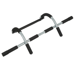 Door Pull Up Bar Classical model with black foam and grey steel tubes