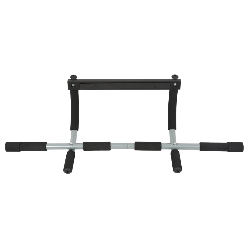 Door Pull Up Bar Classical model with black foam and grey steel tubes