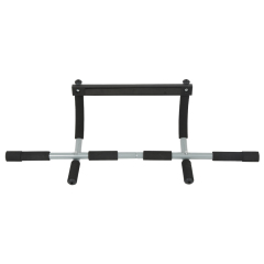 Door Pull Up Bar Classical model with black foam and grey steel tubes