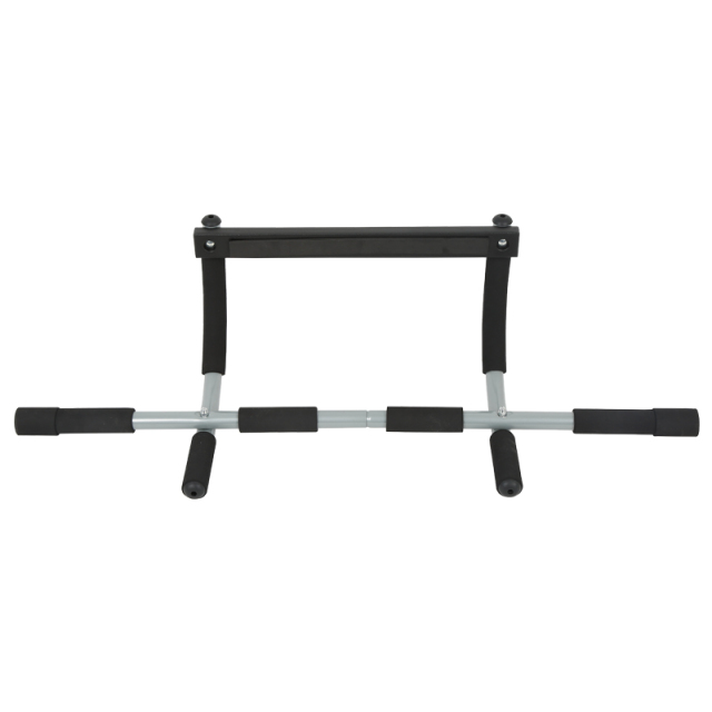 Door Pull Up Bar Classical model with black foam and grey steel tubes