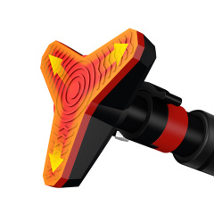 3th Generation pull up bar horizontal bar red