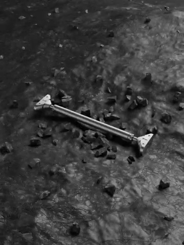 6th Generation pull up bar horizontal bar black and red