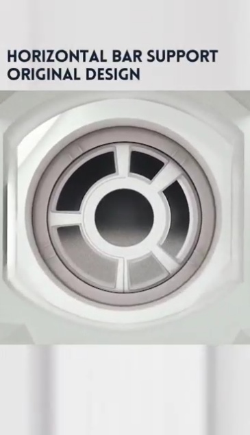 7th Generation pull up bar horizontal bar black and red