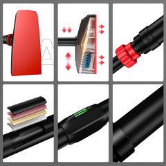 9th Generation pull up bar horizontal bar black and red