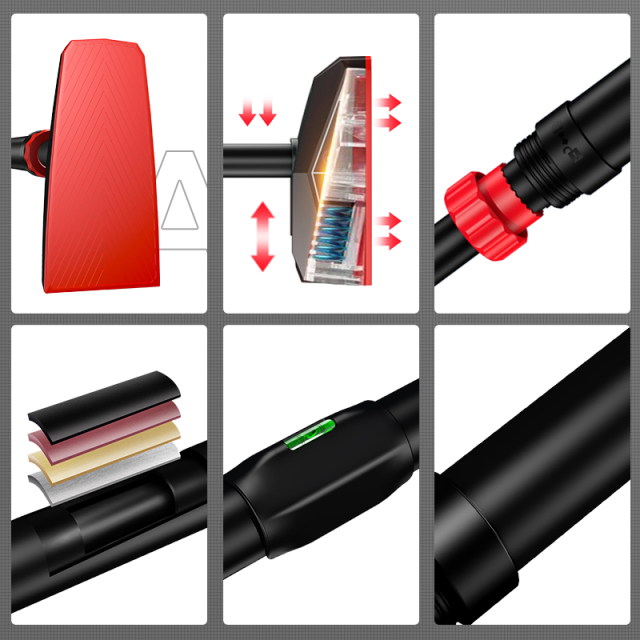 9th Generation pull up bar horizontal bar black and red