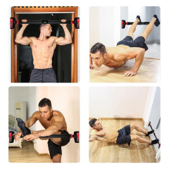 7th Generation pull up bar horizontal bar black and red