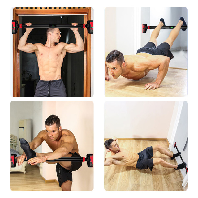 7th Generation pull up bar horizontal bar black and red