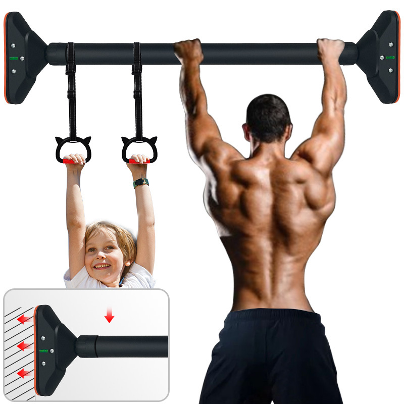 6th Generation pull up bar horizontal bar black and red