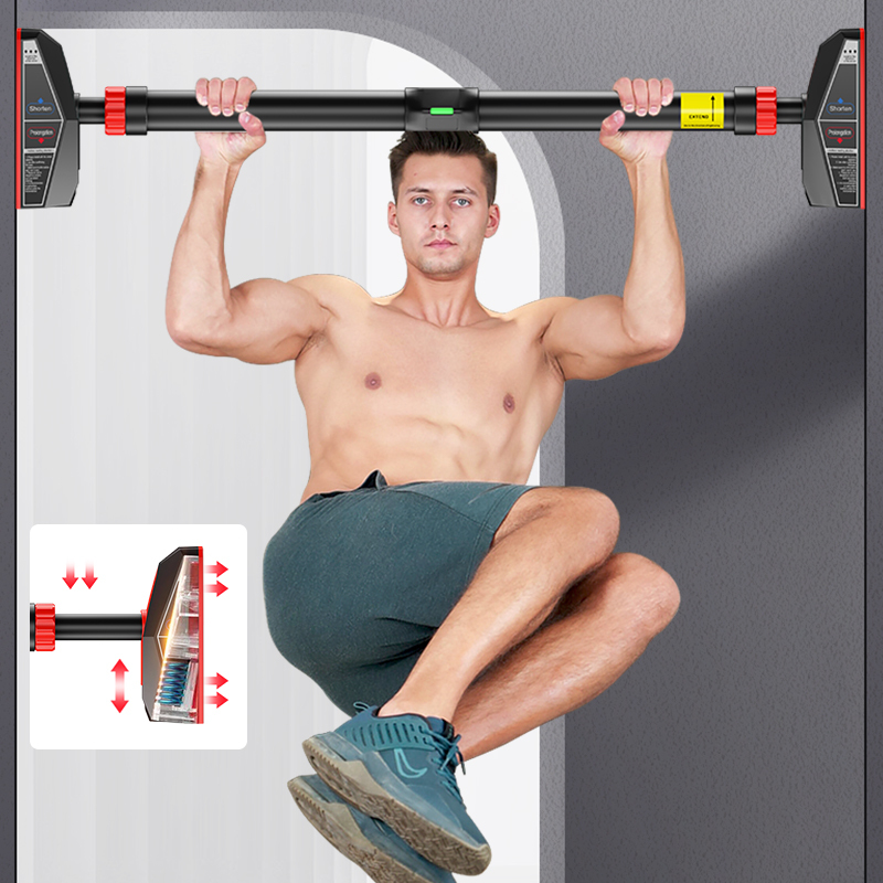 9th Generation pull up bar horizontal bar black and red