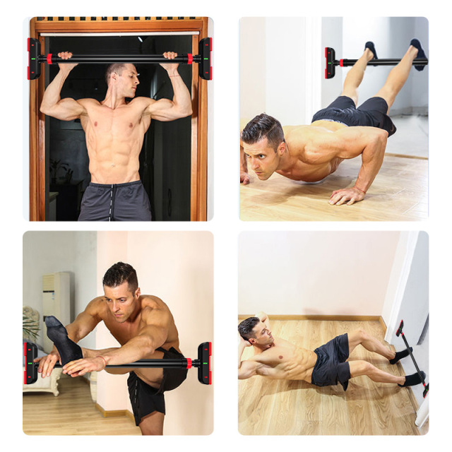 8th Generation pull up bar horizontal bar black and red