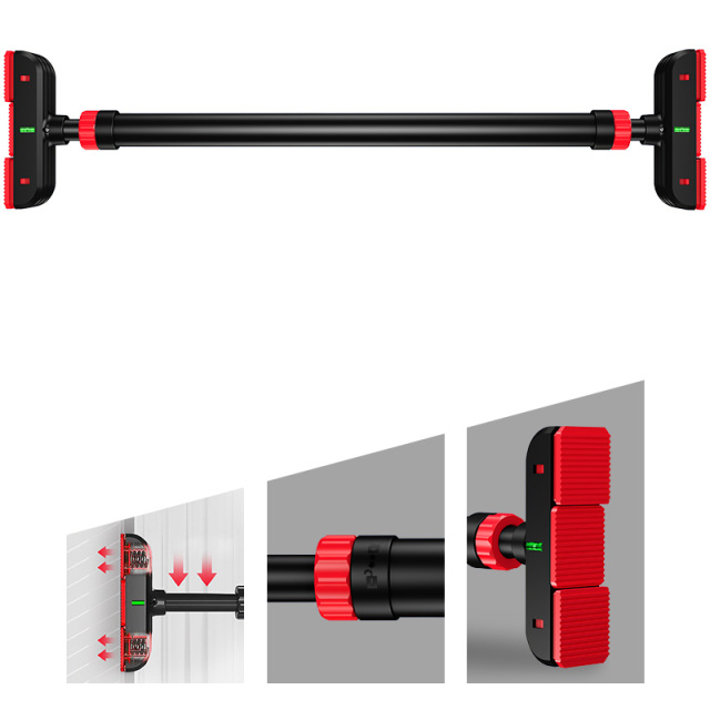 8th Generation pull up bar horizontal bar black and red