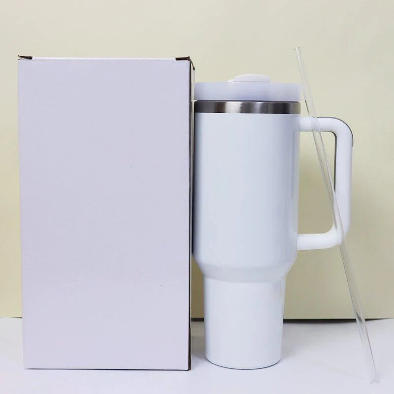 40oz H1.0 & H2.0 White sublimation tumblers -  USA Warehouse